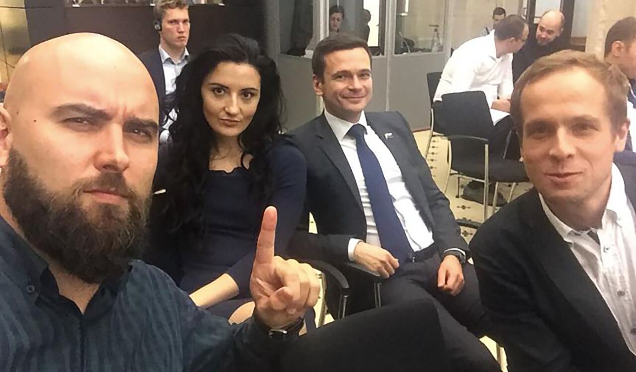 С Ильей Яшиным
