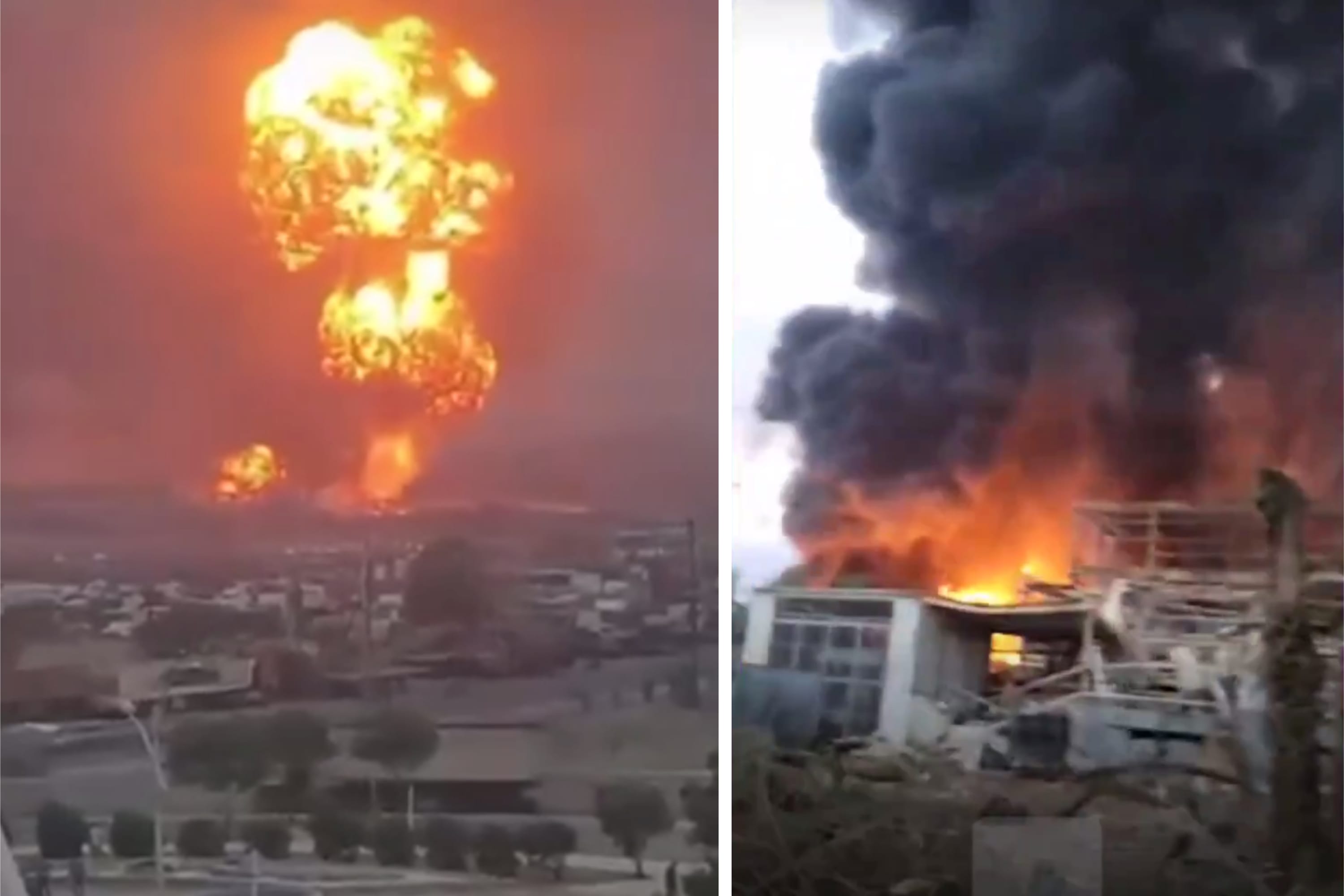 ВВС Израиля нанесли серию ударов по нефтяным резервуарам Йемена