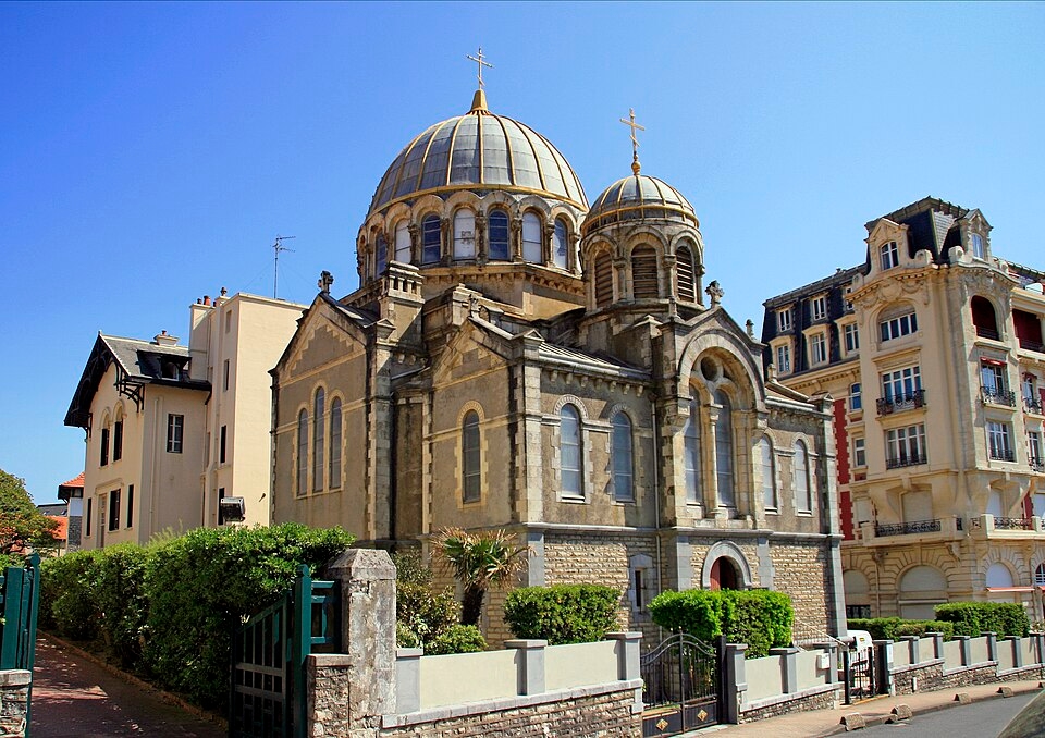 Храм Александра Невского в Биаррице