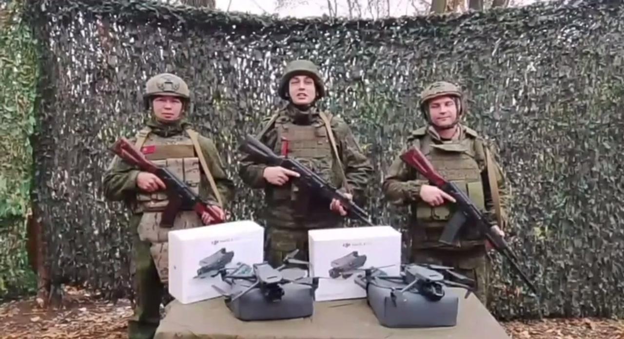 Военные 87-го полка с «мавиками» от «КатиВали»