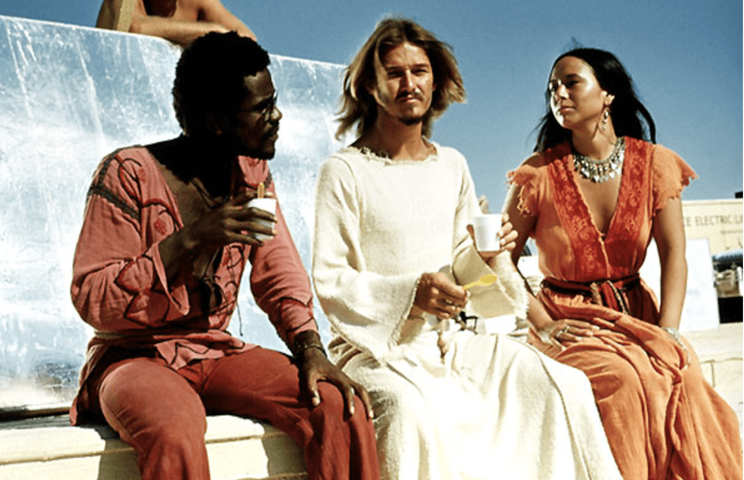 Кадр из фильма «Иисус Христос — суперзвезда», 1973 год
