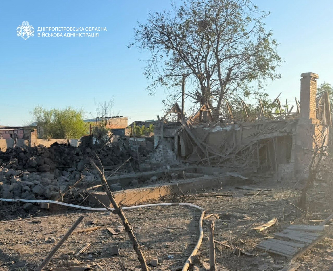 Криворожский район Днепропетровской области, последствия российского удара
