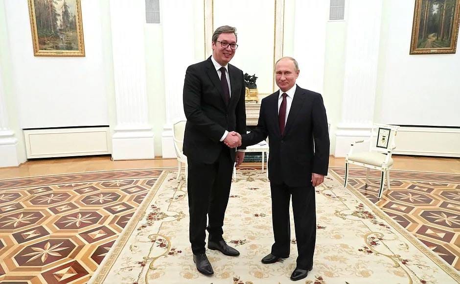 Президент Сербии в первый раз с начала войны России и Украины позвонил Путину и поблагодарил его за поставки газа