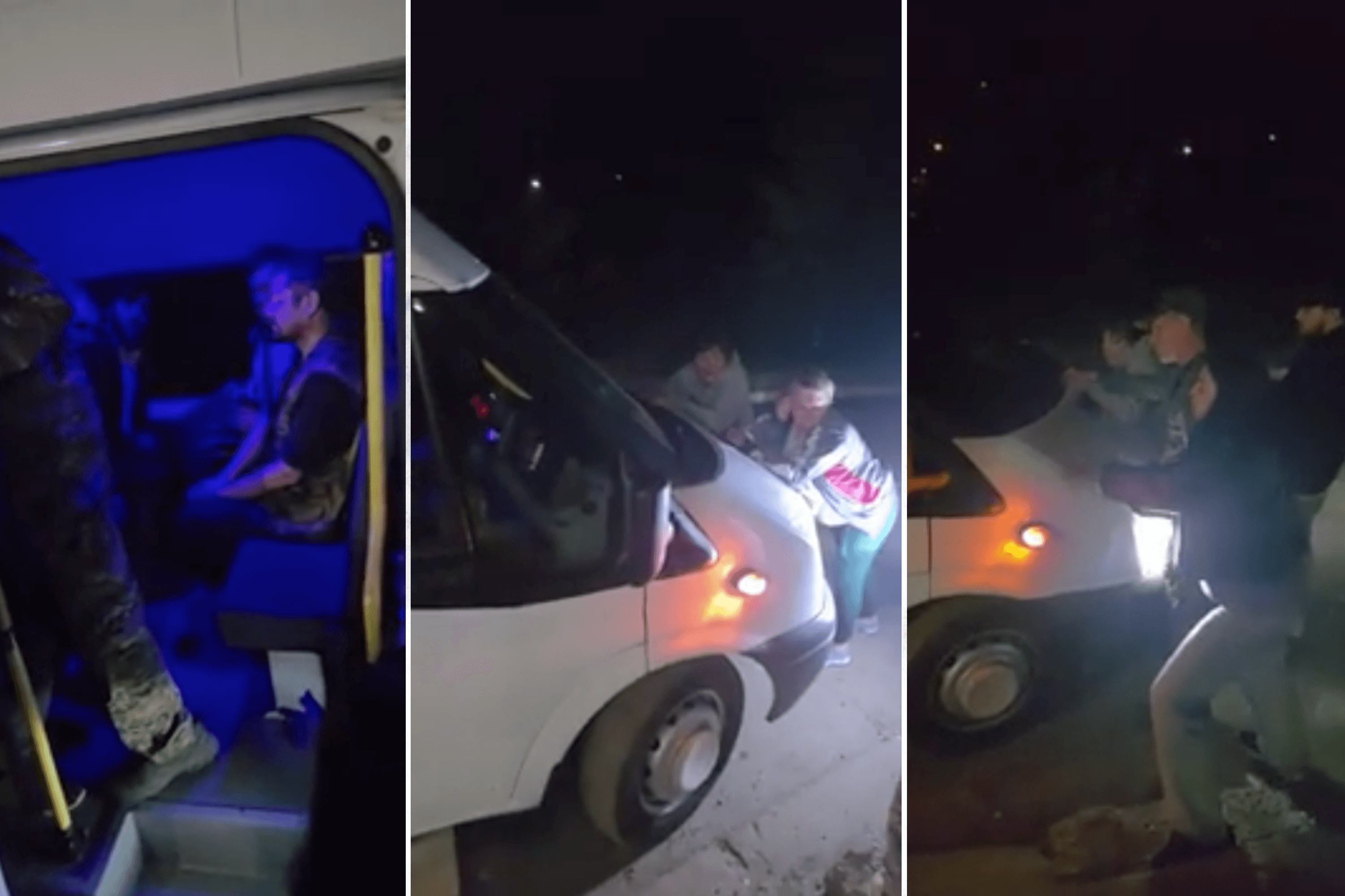 В Пензе женщины попытались остановить отправку микроавтобуса от военкомата, в городе идут облавы на мужчин