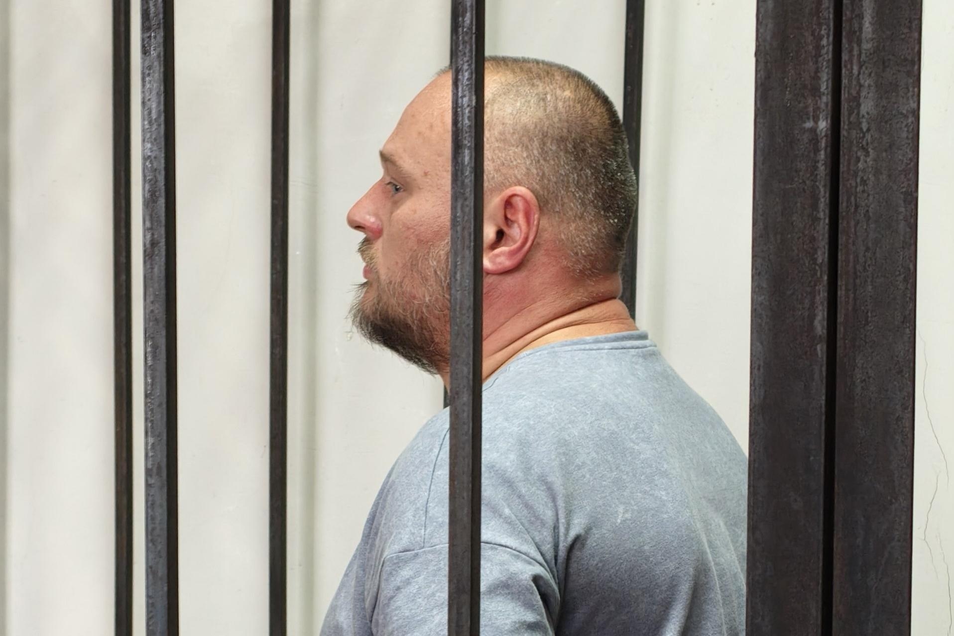 Александр Реверук в суде. Фото: «Медиазона»